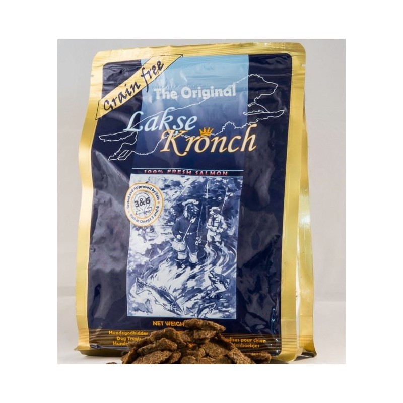 Lakseguffer - lakse krønch - 600 g